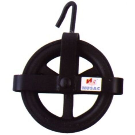 NUSAC - Puleggia pozzo croce Nusac 140 mm
