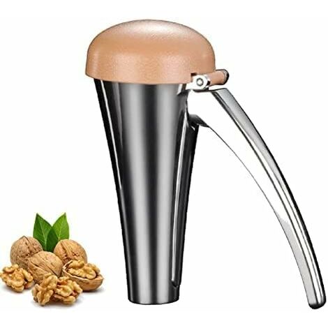 READCLY Nussknacker, Multifunktions-Nussknacker, einfache und praktische trichterförmige Nussklemme, Nussöffner für mehrere Nüsse