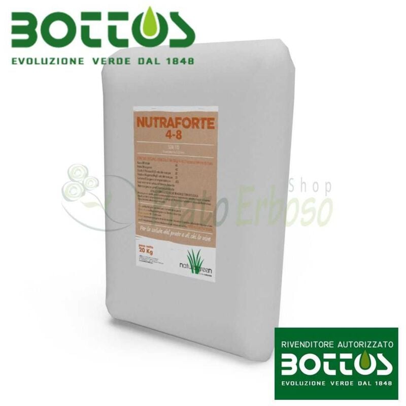 Nutraforte 4-3-8 - Engrais pour pelouses 20 Kg