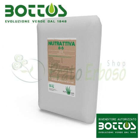 Nutrattiva 6-2-6 de Fertilizante para césped 20 Kg