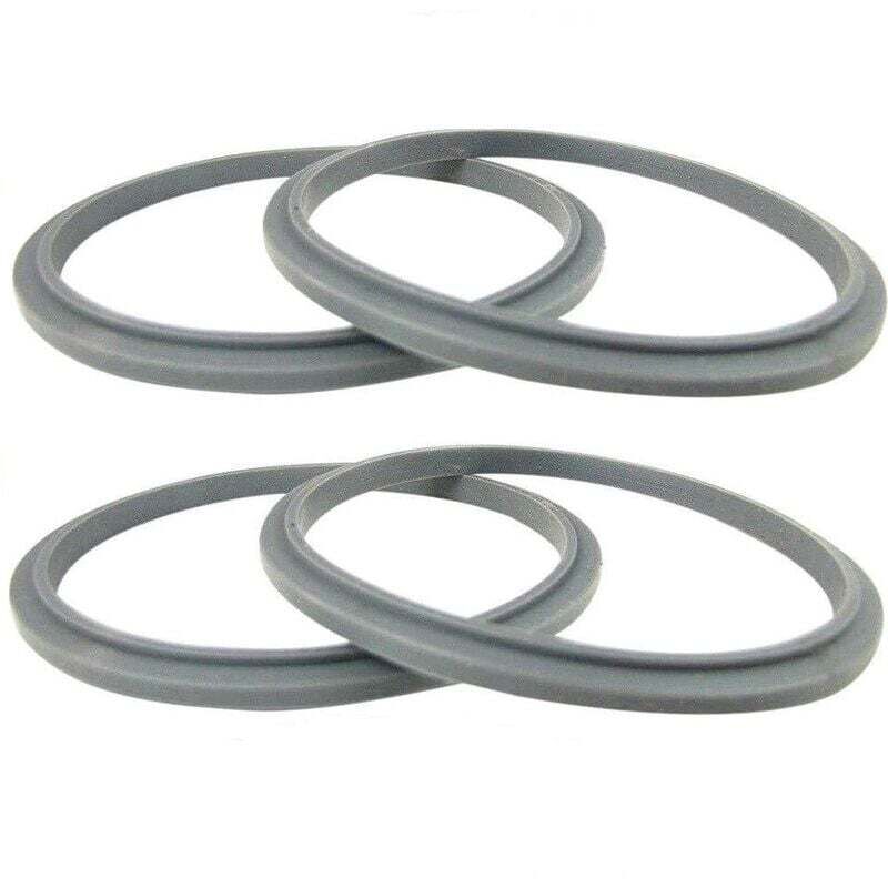 Nutri Juicer Accessories, Nutri Juicer Lid Gasket, Juicer Sealing Ring, White Sealing Ring, for Nutri 600W/900W Home Juicers (Set of 4)