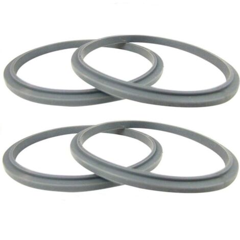 Nutri Juicer Accessories,Nutri Juicer Lid Gasket,Juicer Sealing Ring White,for Nutri 600W/900W Home Juicer(4pc)