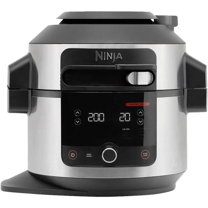 Image of Ninja - Foodi Multicooker con Coperchio SmartLid, 11 Funzioni di Cottura Intelligente, 6L, Pentola a Pressione, Friggitrice ad Aria, Cottura a
