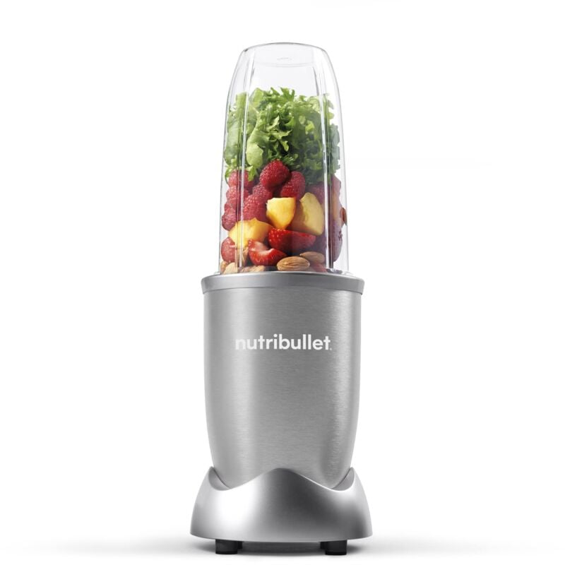 Image of Pro 900, Frullatore Elettrico, Tritatutto, Frullatore Smoothie, Frullatore Tritatutto Multifunzione, Potenza 900 Watt, NB904S - Nutribullet