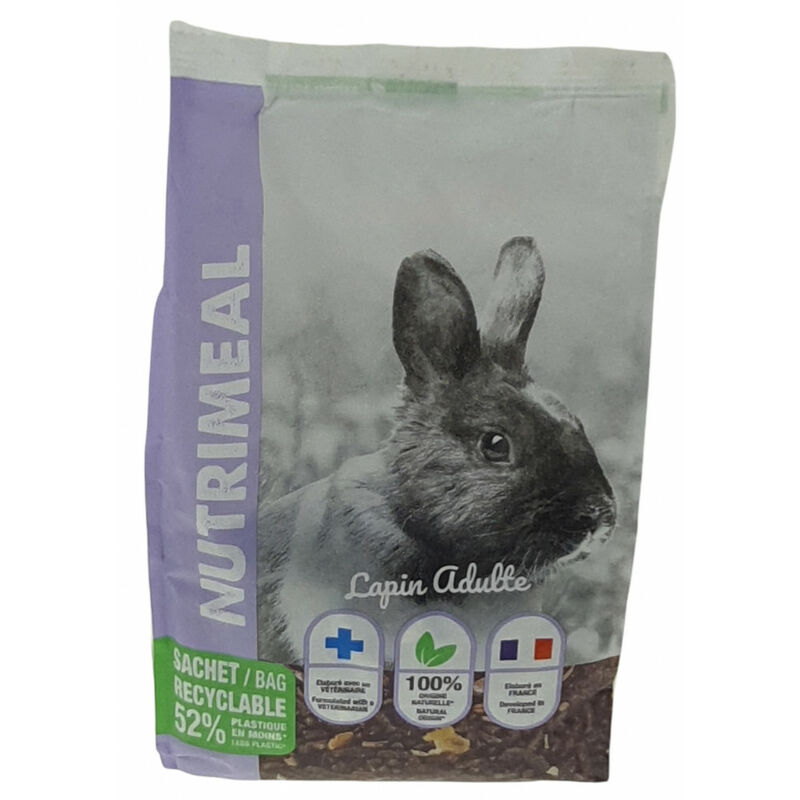 

Animallparadise - Nutrimeal pellets para conejos adultos - 800g.