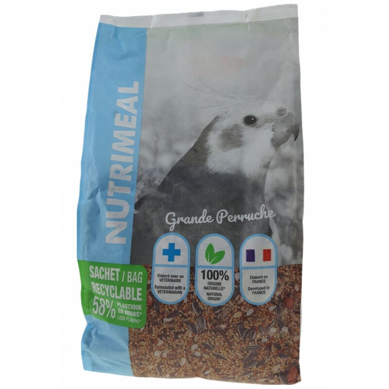 

Animallparadise - Nutrimeal Semillas para Periquitos Grandes - 2,5Kg.