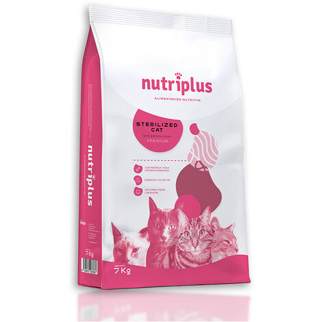 NUTRIPLUS GATOS ADULTO ESTERILIZADO (2 KG)
