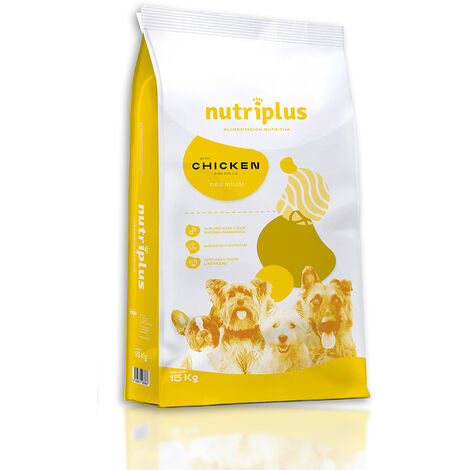 NUTRIPLUS PERROS ADULTO POLLO (15 KG)