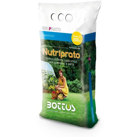 Nutriprato 12-6-6 de Fertilizante para el jardín de 5 kg