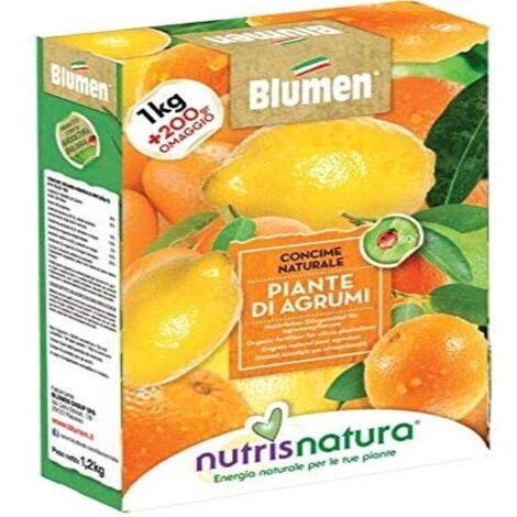 Nutrisnatura CONCIME Naturale Limoni, Kumquat E Piante di AGRUMI