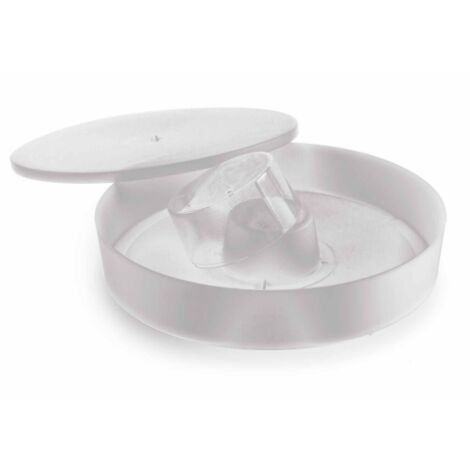 Nutritore cilindrico in plastica capacita' 1 Litro