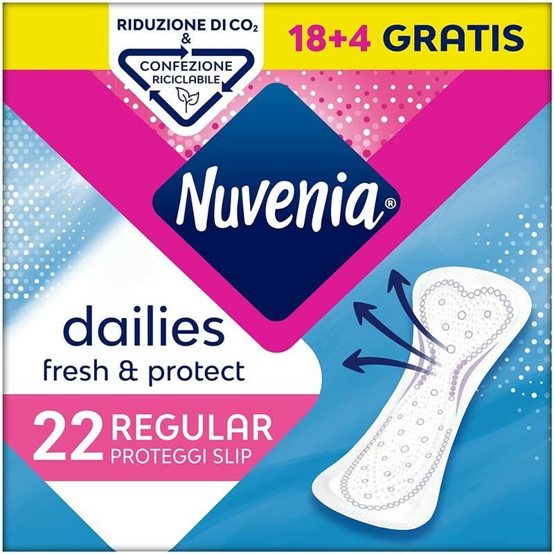 Image of Nuvenia Proteggi Slip Curve Fit Ripiegato 18+4 Pezzi