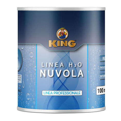 NUVOLA SMALTO ACRIL.H2O ML.100 BIANCO LUCIDO. Prezzo per 1 pezzo.