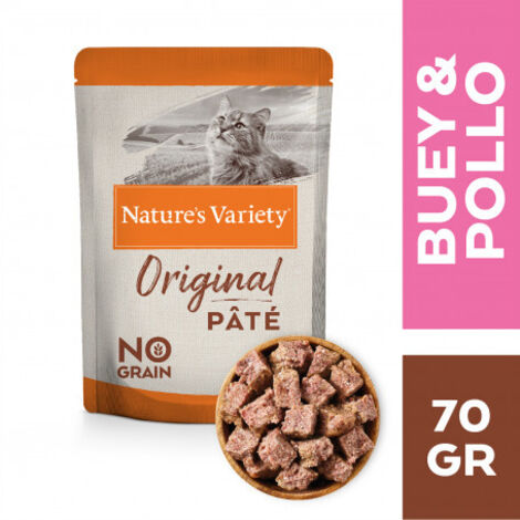 NV CAT PATÉ TERNERA Y POLLO 70GR