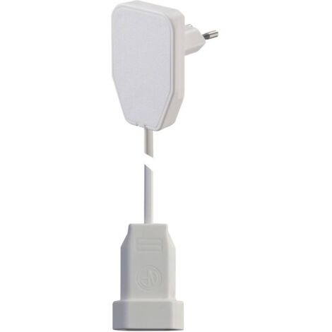 NVB 104574 Alimentazione Prolunga Bianco 3.00 m H03VVH2-F 2X 0,75 mm²