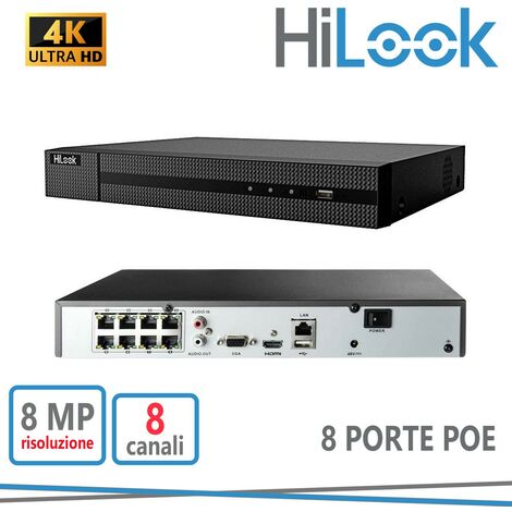NVR-108MH-C/8P 8CH IP POE 8MP 4K