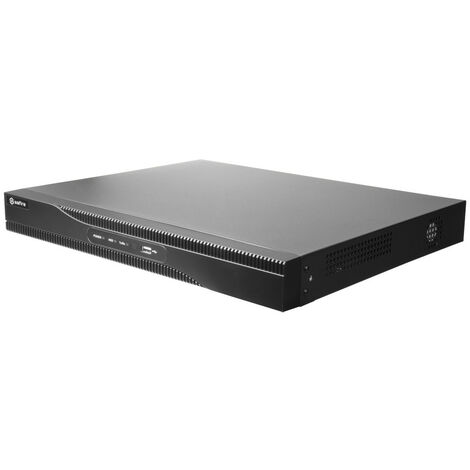 Nvr 4ch Ip 8mpx 40/80mbps Safire Sf-nvr6104-4ke