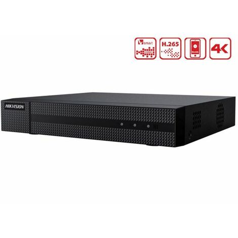 NVR 8 Hikvision Canali Intelligenza Artificiale 4K HD 8CH@8Mpx H.265+ 80Mbps P2P ONVIF