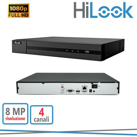NVR 8MP 4CH IP FINO A 40MBPS