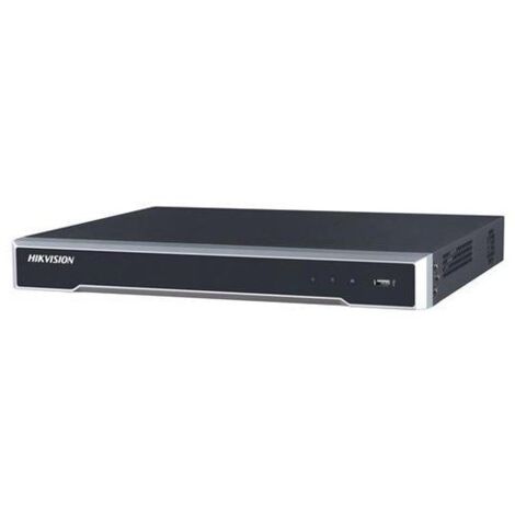 NVR Hikvision Serie Pro DS-7632NI-I2-16P, 32 Canali IP, 16 PoE, 12MP, HDD da 2TB, Videoregistratore di Sorveglianza CCTV Embedded Serie DS-7600NI-I2