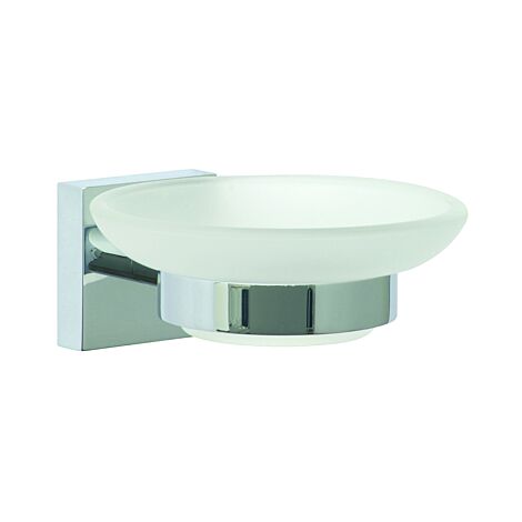 nwb Seifenhalter Pro 030 P03123 chrom, mit Befestigungstechnik zum Kleben