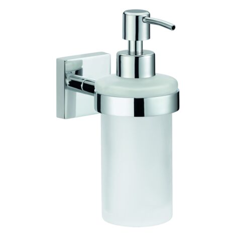 nwb Seifenspender Pro 030 P03412 chrom, mit Befestigungstechnik zum Kleben