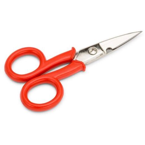 NWS 0405-125 TIJERA ELECTRICISTA CORTE RECTO MANGOS PVC