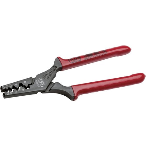 NWS 143-62-190 Presszange Aderendhülsen 0.5 bis 16 mm²