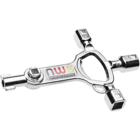 NWS 2005-10-SB Universalschlüssel  Zinkdruckguss         1 St.