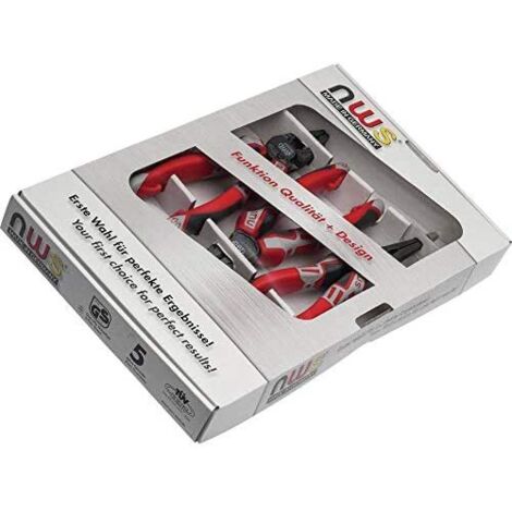 NWS 775 Set di 3 pinze multicolore per bricolage