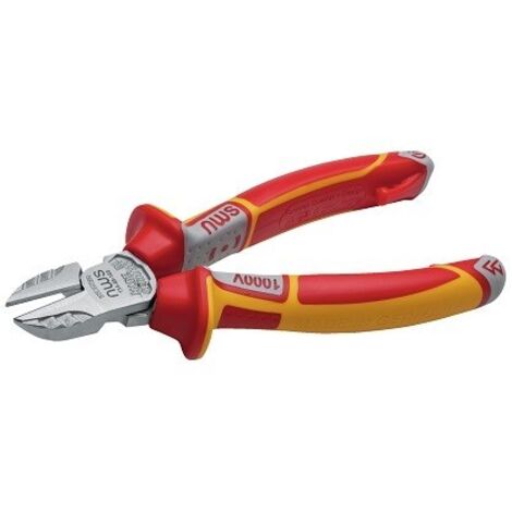 NWS Alicates de corte profesionales rojo amarillo 145 mm
