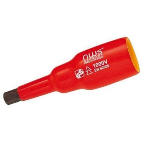 NWS VASO 1/2 PULGADASCON PUNTA HEXAGONAL TAMANO CABEZA HEXAGONAL (mm) 10