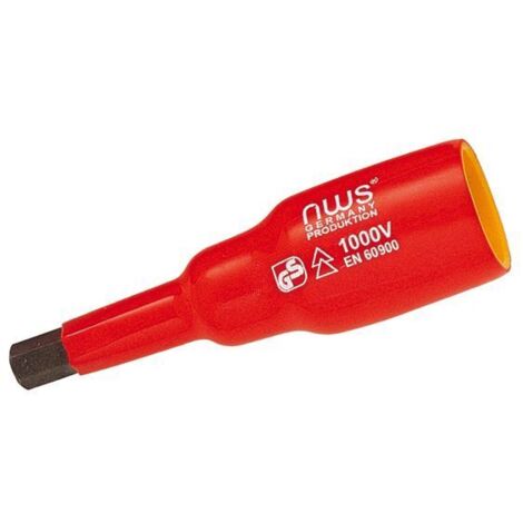 NWS VASO 1/2 PULGADASCON PUNTA HEXAGONAL TAMANO CABEZA HEXAGONAL (mm) 5