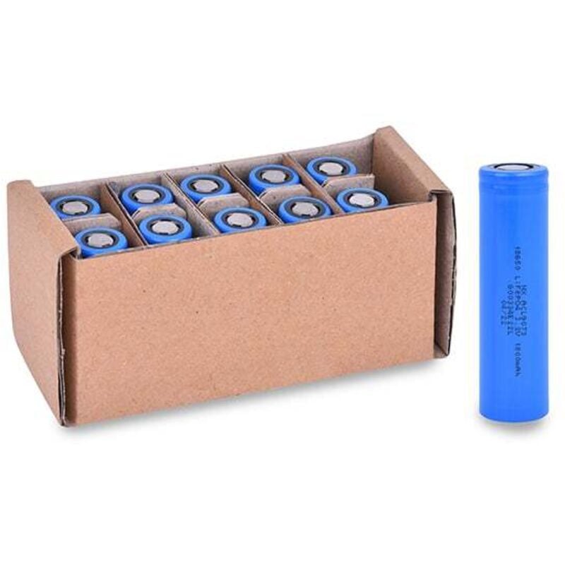 NX - Accus Lithium Fer Phosphate IFR18650 LiFePO4 3.2V 1.8Ah ft