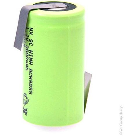 NX - Accus NiMH ls SC 1.2V 3800mAh HBL