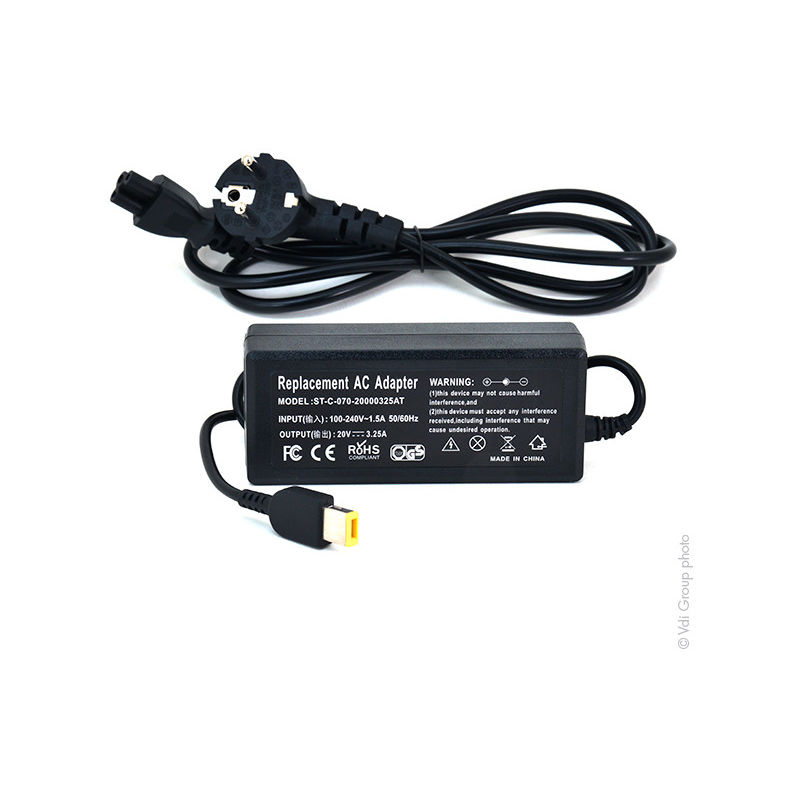 

Alimentación / Cargador ordenador portátil 20V 65W - PA-1650-72 ; 0A36258 ; - NX