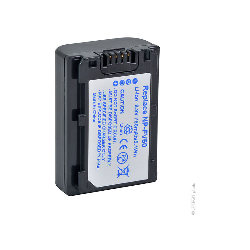 

NX - Batería cámara de video 6.8V 750mAh - NP-FV30 ; NP-FV50 ; NPFV30 ; NPFV50