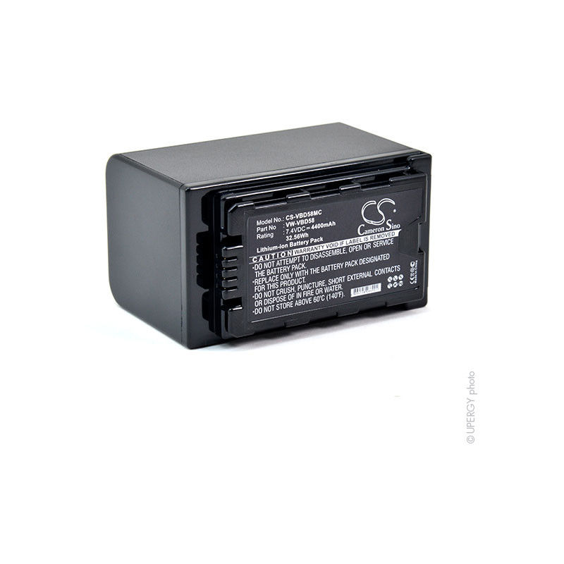 

Batería cámara de video 7.4V 4400mAh - VW-VBD29 ; VW-VBD58 ; VW-VBD58E-K ; - NX