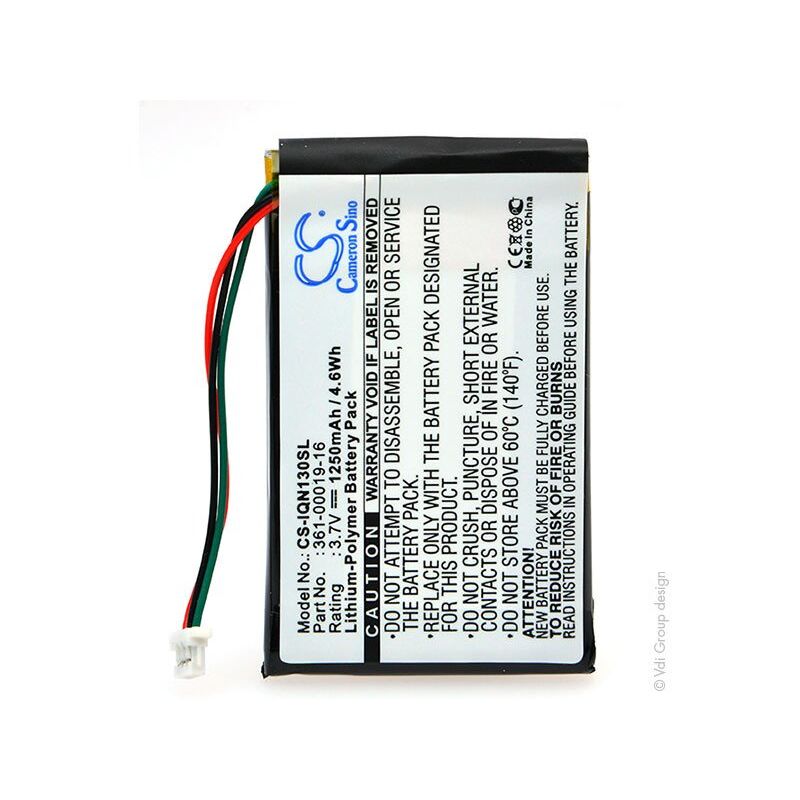 

Batería GPS 3.7V 1200mAh - 361-00019-16 ; 361-00019-12 - NX