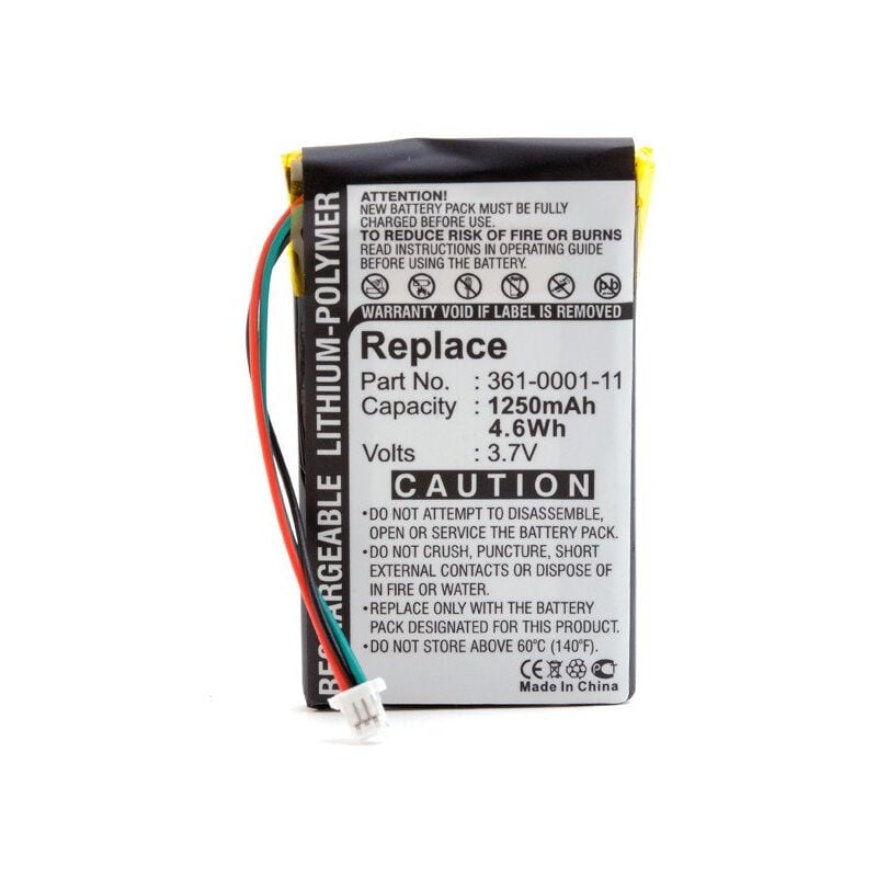 

NX - Batería GPS 3.7V 1250mAh - 010-00621-10 ; 361-00019-11