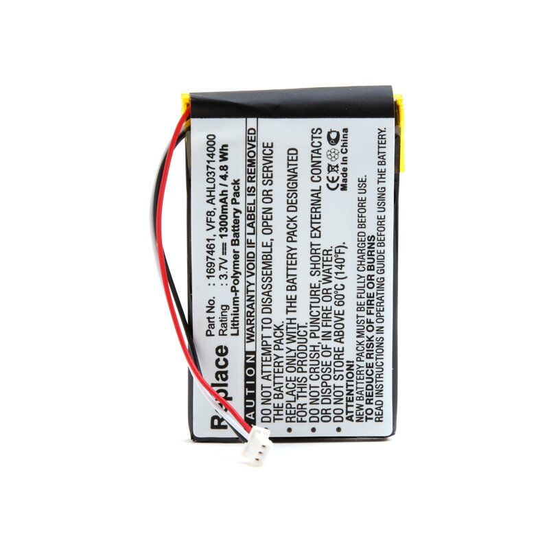 

Batería GPS 3.7V 1300mAh - VF8 ; 1697461 ; AHL03714000 - NX