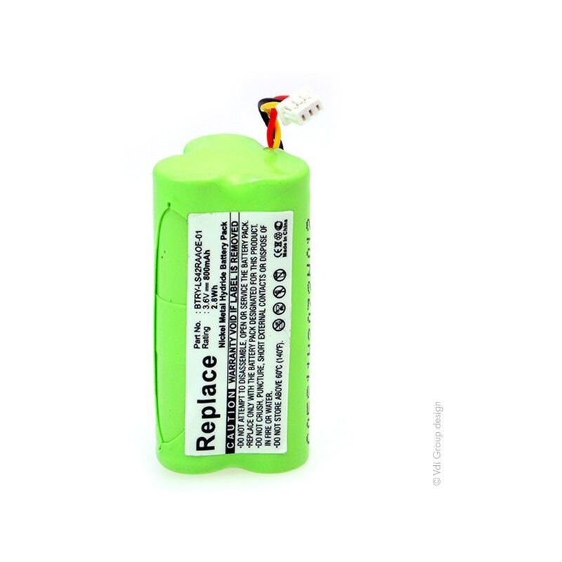 

Batería lectores de códigos de barra 3.6V 700mAh - 82-67705-01 ; BTRY-LS42R - NX
