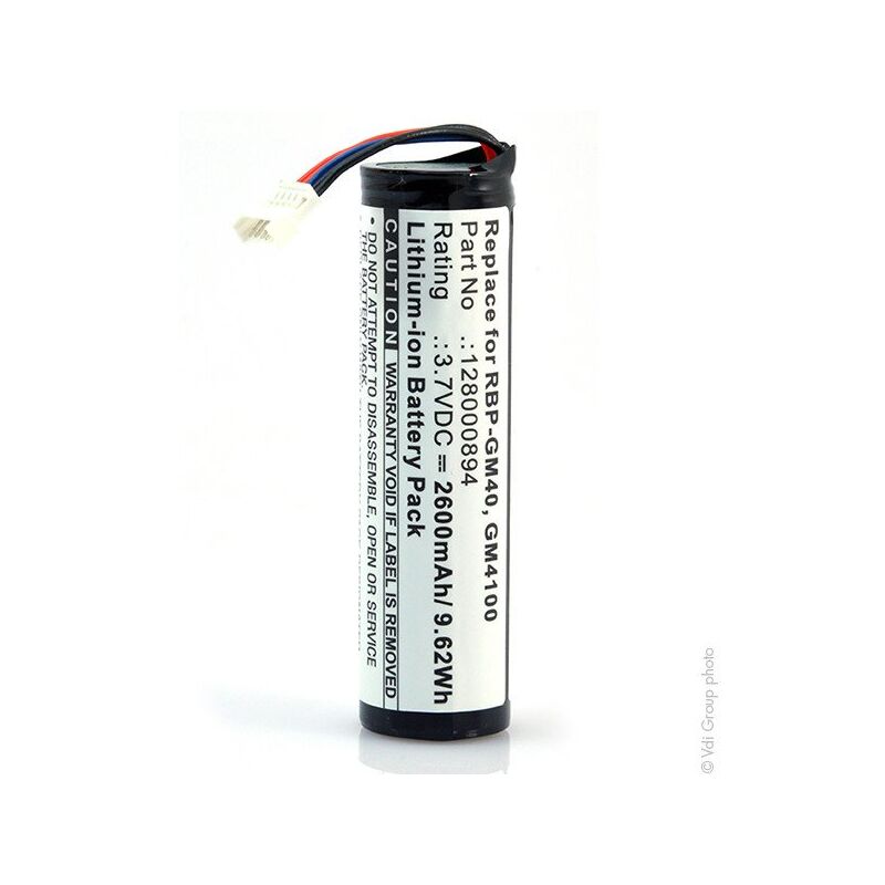 

NX - Batería lectores de códigos de barra 3.7V 2600mAh - GD4430-BKK1S-E13B18492