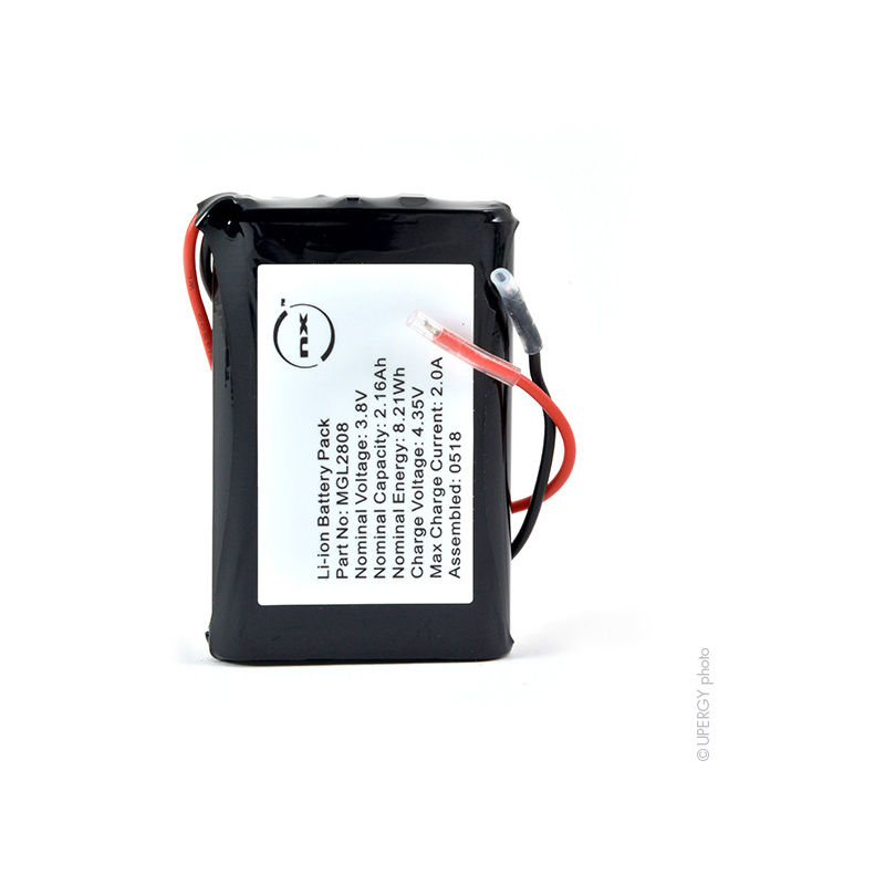 

NX - Batería Li-Ión 1S1P ICR103450AHR+ PCM (8Wh) 3.8V 2160mAh