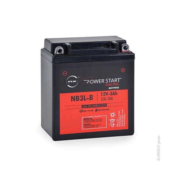 

Batería moto YB3L-B / NB3L-B 12V 3Ah - NX