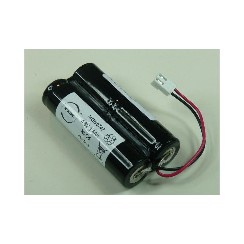 

Batería NiCD 4x SC 4S1P ST5 4.8V 1600mAh JST - NX