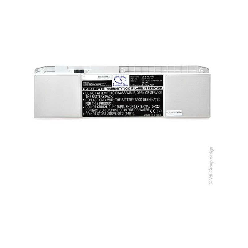 

Batería ordenador portátil 11.1V 4000mAh - VGP-BPS30 ; VGP-BPS30A - NX