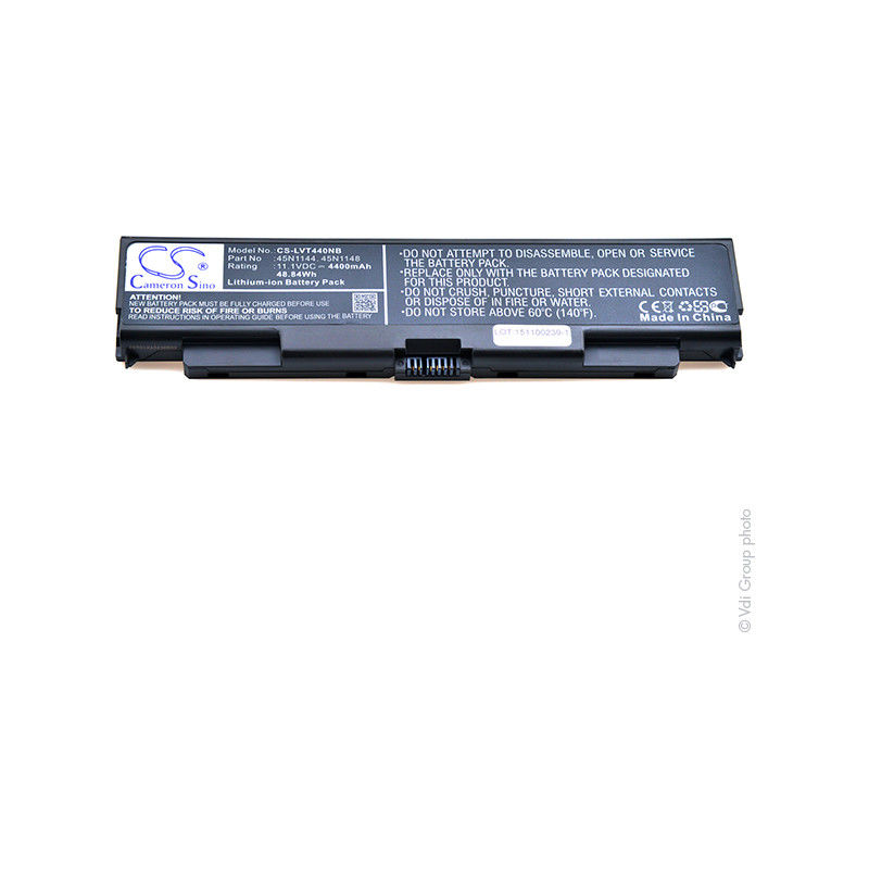 

Batería ordenador portátil 11.1V 4400mAh - 45N1144 ; 45N1145 ; 45N1148 ; 45 - NX