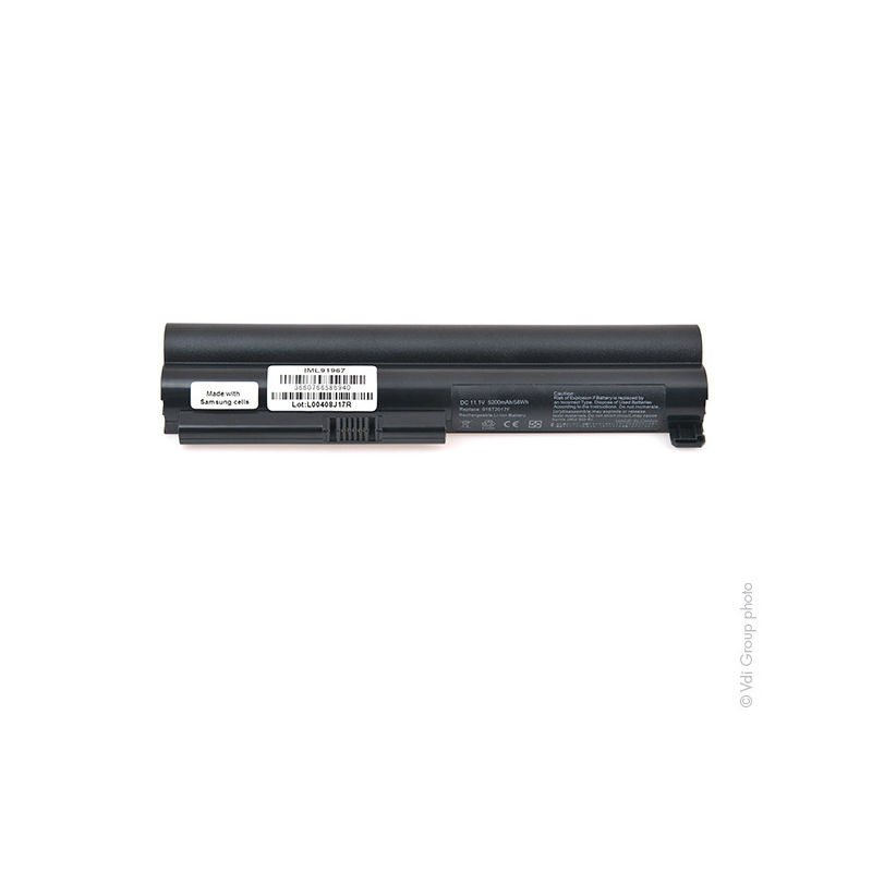 

NX - Batería ordenador portátil 11.1V 5200mAh - 3/916T2027F ; 916T2017F ; CQB901