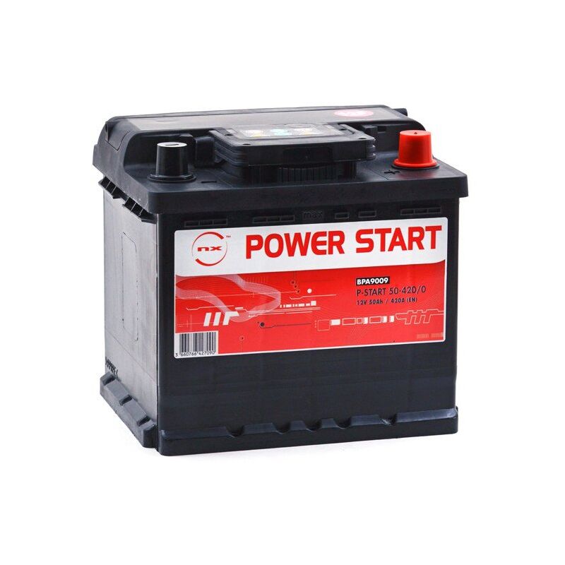 

Batería para coche Power Start 50-420/0 12V 50Ah - NX